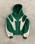 Street Style Printed Hoodie Sweatshirt