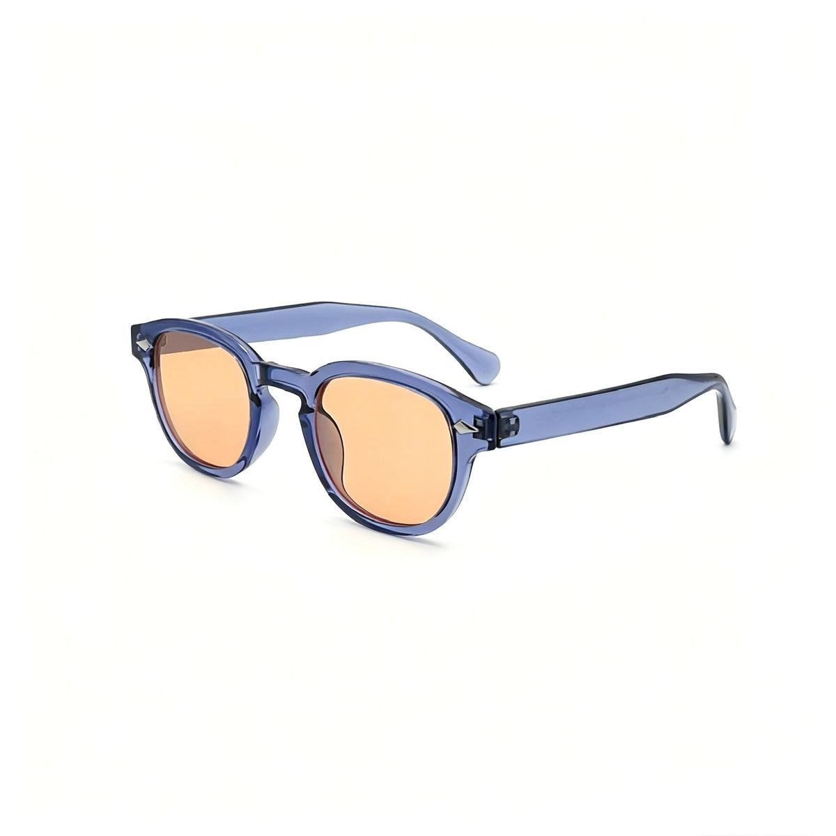 Retro Round Frame Sunglasses UV400 Protection