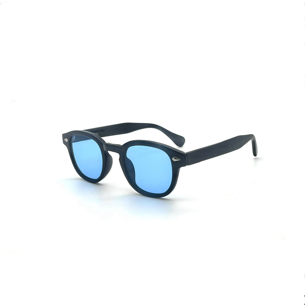 Retro Round Frame Sunglasses UV400 Protection