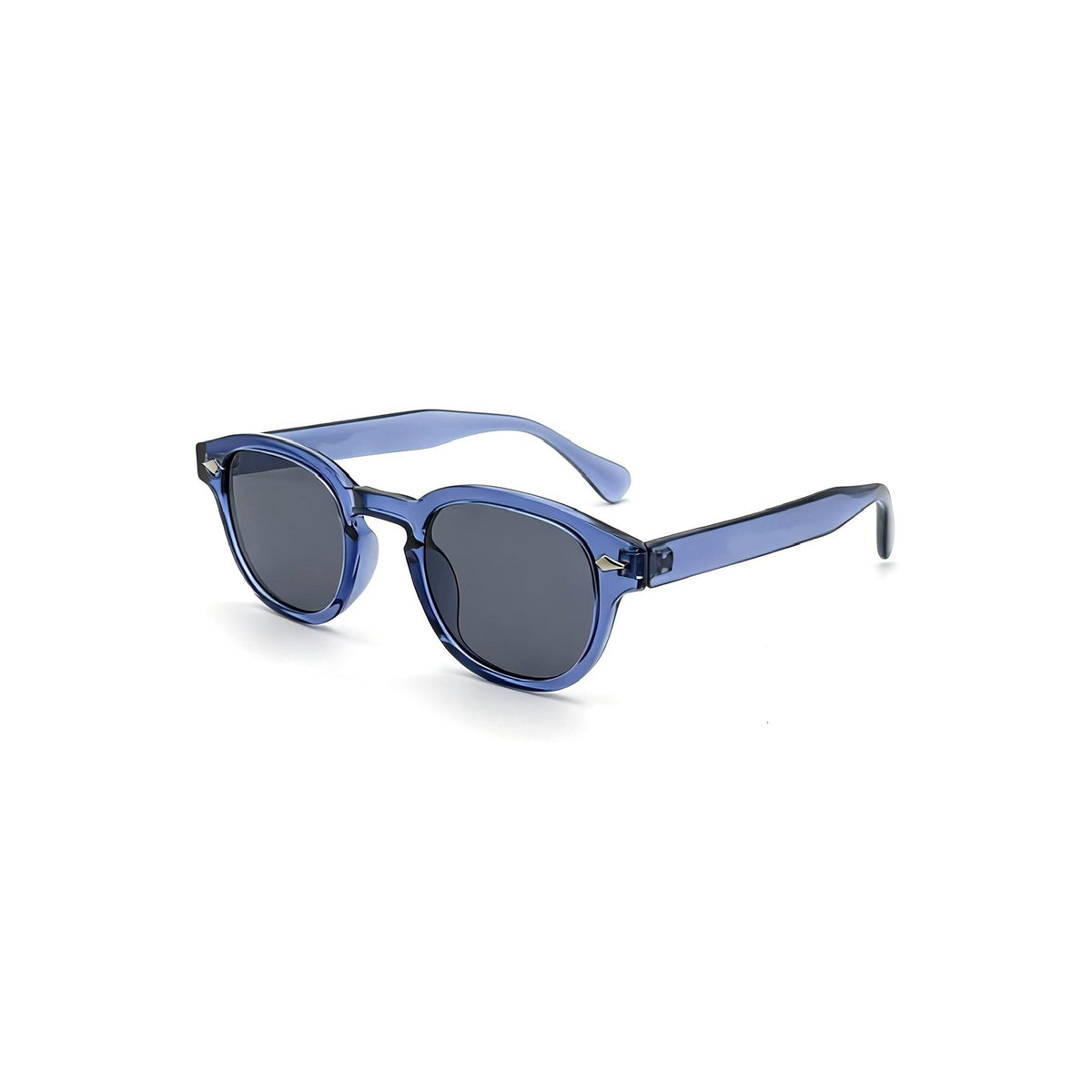 Retro Round Frame Sunglasses UV400 Protection