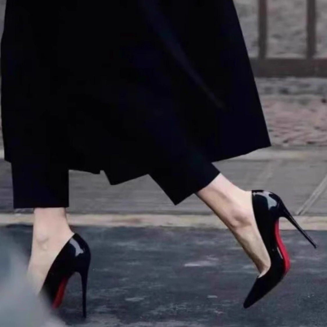 Women Stiletto Heels with Red Sole