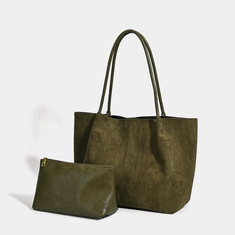 Single-Shoulder Large-Capacity Handbag