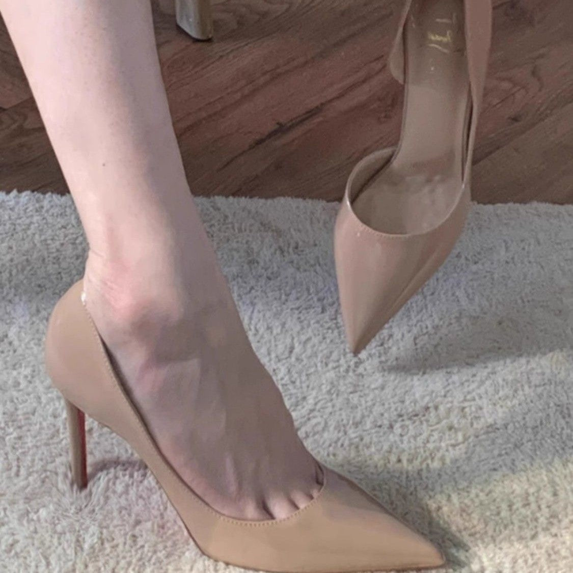 Women Stiletto Heels with Red Sole