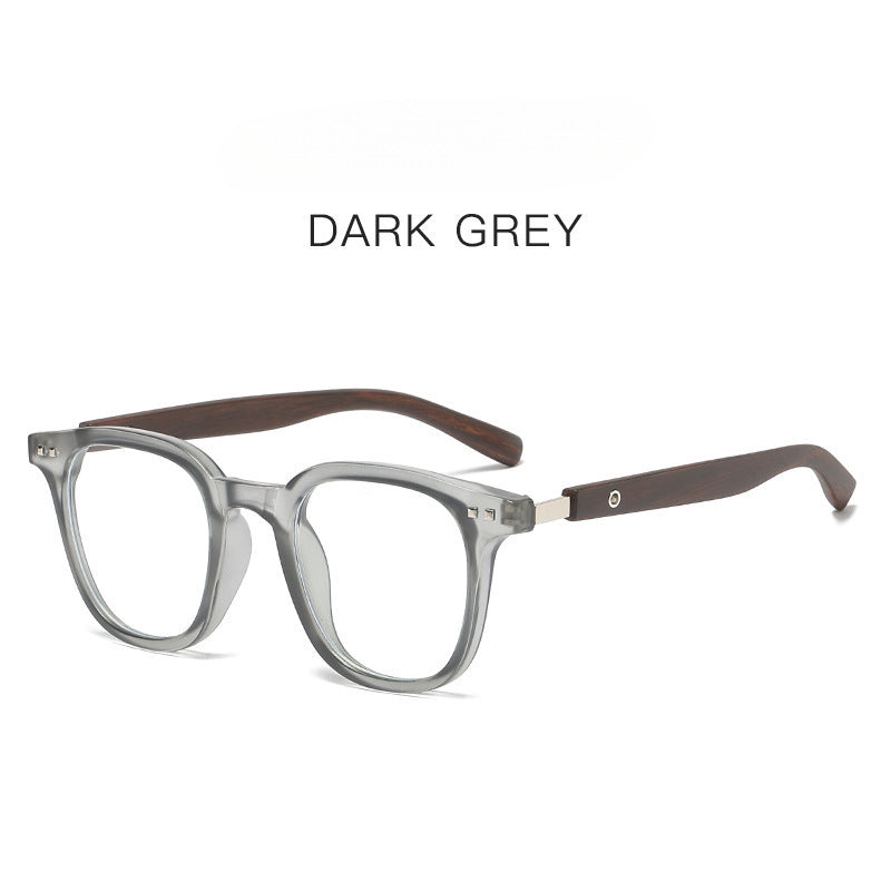 Wood grain leg rice nail sunglasses