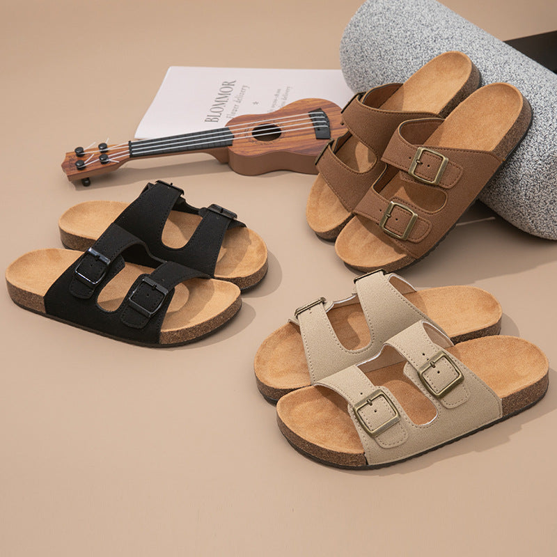 Adjustable Buckle Sandals for Men