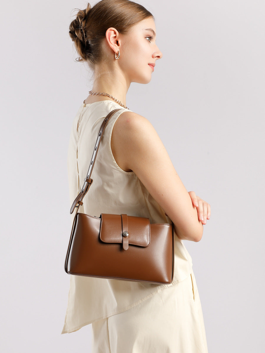 Genuine Leather Women Handbag Shoulder Bag