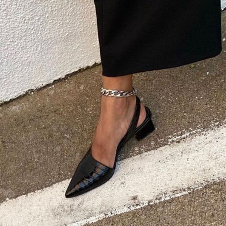Women Retro Plaid Strap Sandals