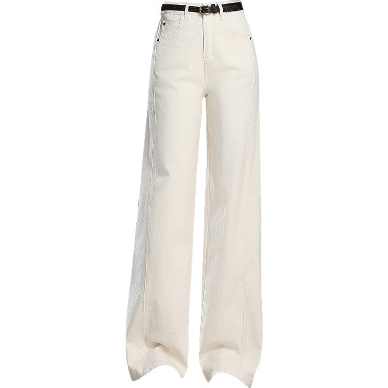 Loose Wide-Leg High-Waist Jeans for Women