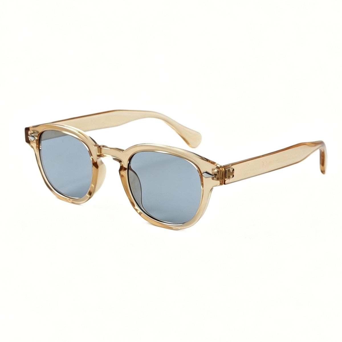 Retro Round Frame Sunglasses UV400 Protection