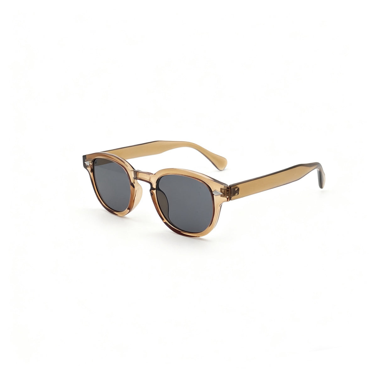 Retro Round Frame Sunglasses UV400 Protection