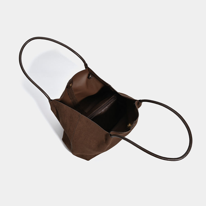 Single-Shoulder Large-Capacity Handbag