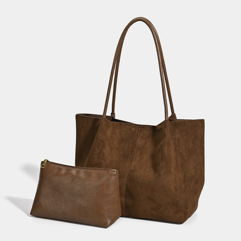 Single-Shoulder Large-Capacity Handbag