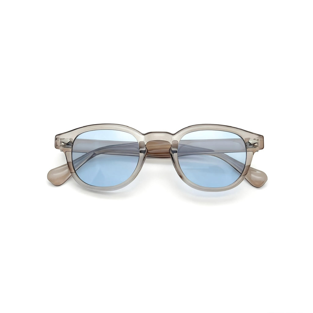 Retro Round Frame Sunglasses UV400 Protection