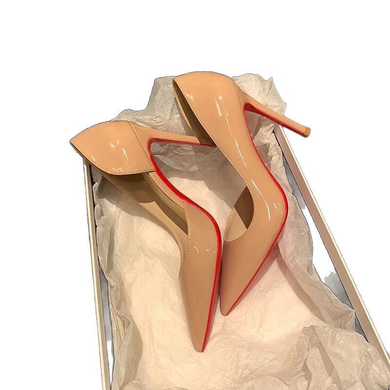 Women Stiletto Heels with Red Sole