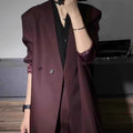 Elegant Women's Blazer and Trousers Set
