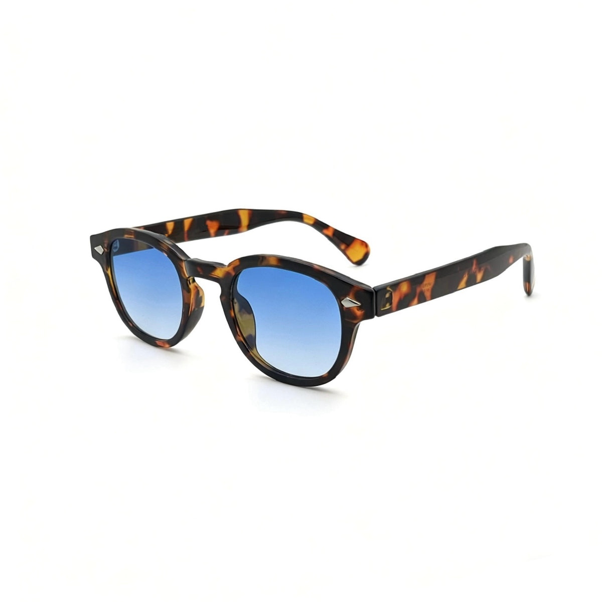 Retro Round Frame Sunglasses UV400 Protection