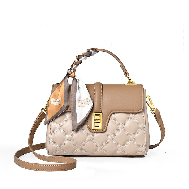 Elegant Women's PU Leather Shoulder Handbag