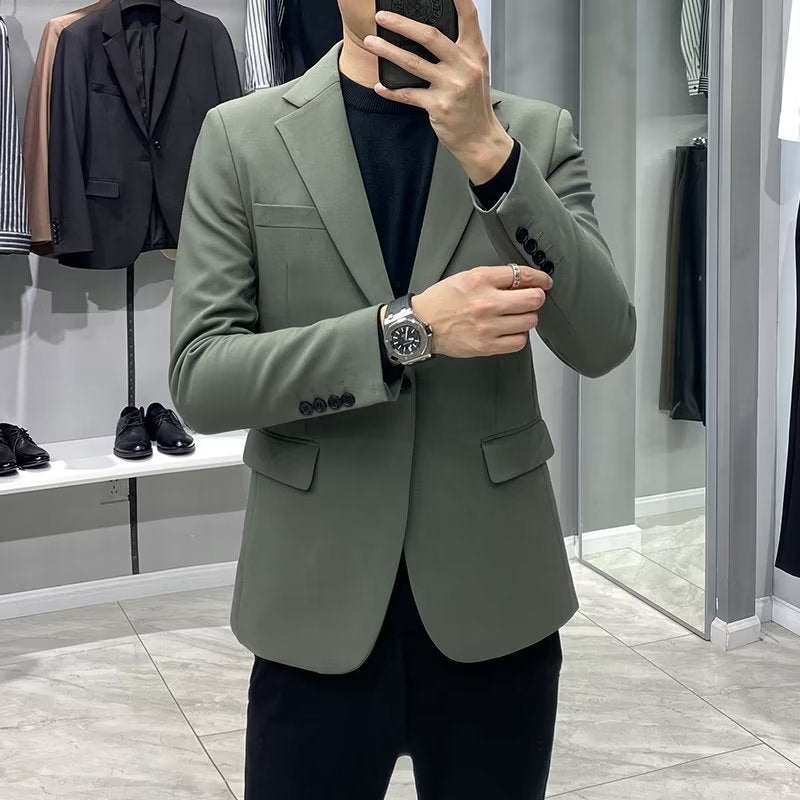 Mens Casual Slim Fit Blazer