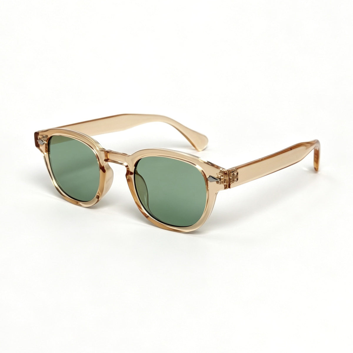 Retro Round Frame Sunglasses UV400 Protection